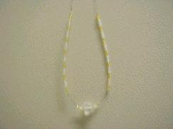 Light Yellow Beaded Necklace